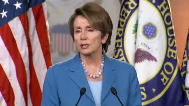 Watch Pelosi: 'Congress Falling Into Chaos' Video