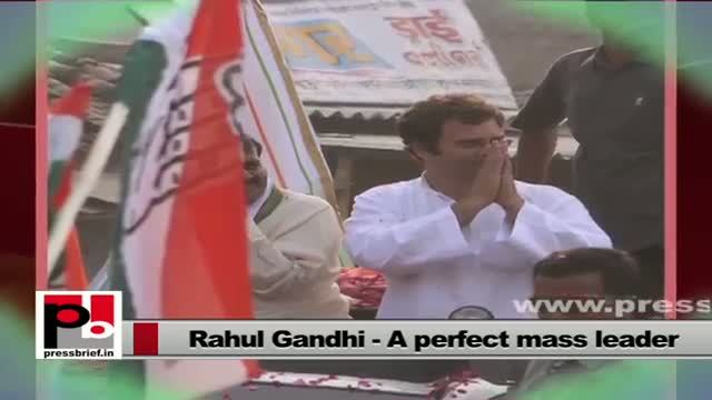 Watch Congress Vice President Rahul Gandhi - progressive leader with modern vision Video