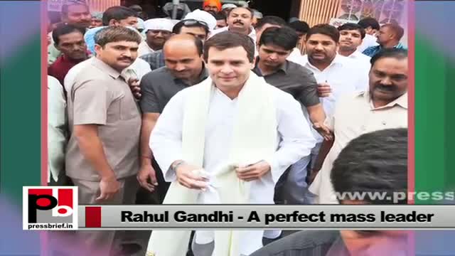 Watch For Rahul Gandhi development means upliftment of the poor Video