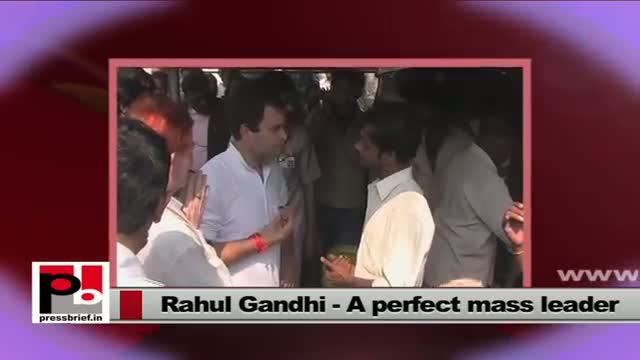 Watch Rahul Gandhi - charismatic Congress Vice President Video