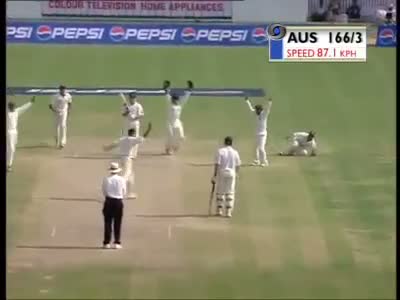 Watch Harbhajan Singh 15 Wickets vs Australia 2nd Test Kolkata 2001 Video