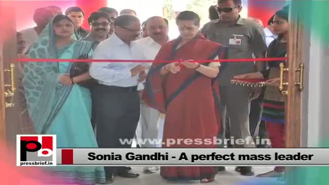 Watch Sonia Gandhi - the main force behind UPA's pro-poor polices Video