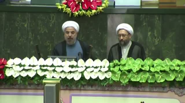 Watch Iran Swears in New President Video
