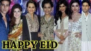 Watch 'Eid Mubarak' From Bollywood ! Video