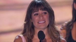 Watch Lea Michele's Touching Tribute to Cory Video