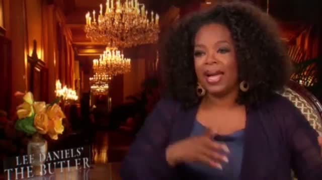 Watch Oprah on Her Raunchy 'Butler' Scenes Video