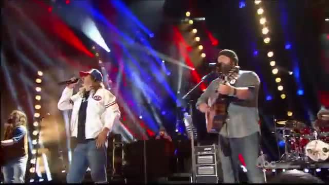 Watch Zac Brown Band and Kid Rock "We're An American Band" CMA Music Festival Video