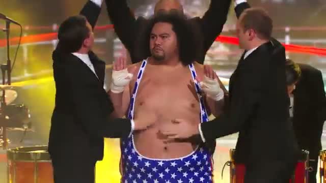 Watch Tummy Talk - Belly Slapping Musicians Enter the Boxing Ring - America's Got Talent 2013 Video