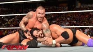Watch Randy Orton vs. Damien Sandow: Raw, August 12, 2013 Video