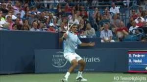 Watch Hot Shots Roger Federer vs Rafael nadal Quarterfinals Cincinnati Masters 2013 Video