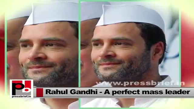 Watch Rahul Gandhi - the young Congress leader with modern vision Video