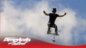 Watch Slackwire Sam Johnson - Performer His Sway Pole Into a Catapult Swing - America's Got Talent 2013 Video