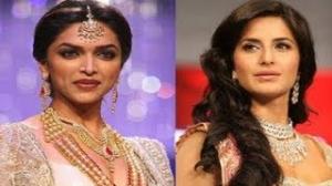 Watch OMG! Why is Katrina Kaif stalking Deepika Padukone? Video