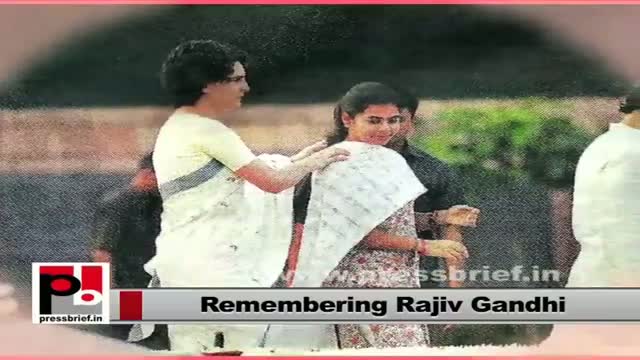 Watch Rajiv Gandhi's 69th birth anniversary: Sonia Gandhi, Rahul, Priyanka pay tributes Video