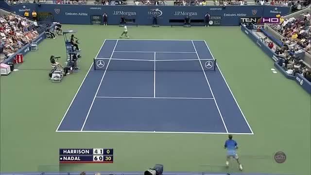 Watch Rafael Nadal vs Ryan Harrision - US Open 2013 - Set 2 (Part 1) Video