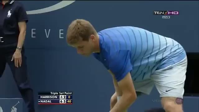 Watch Rafael Nadal vs Ryan Harrision - US Open 2013 - Set 2 (Part 4) Video