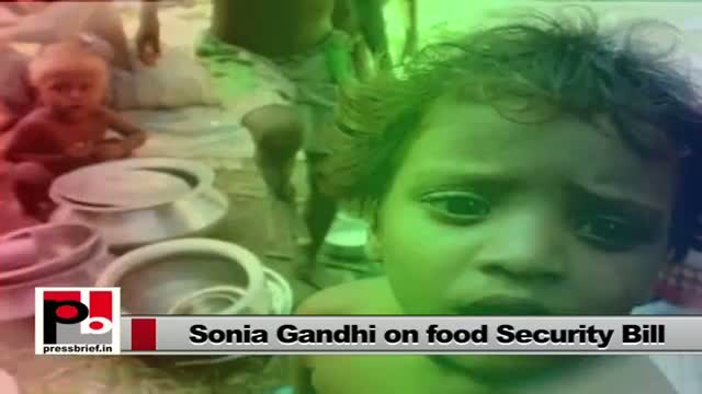 Watch Sonia Gandhi leads discussion on Food Security Bill in Lok Sabha Video