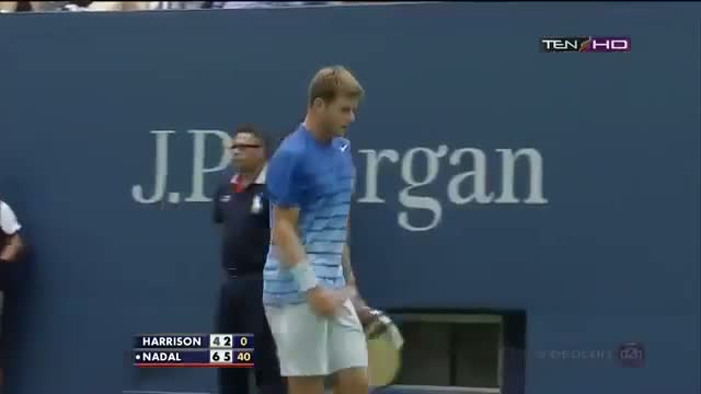 Watch Rafael Nadal vs Ryan Harrison Highlights 1st Round US OPEN 2013 Video