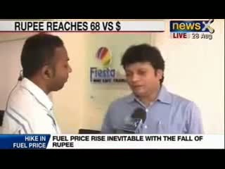 Watch Rupee plunges to all time low of over 68 against the U.S dollar Video