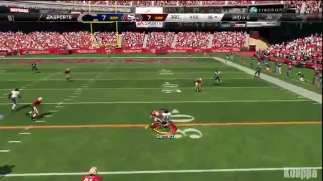 Watch Madden NFL 25 - Brandon Marshall " JACK BE NIMBLE " Madden 25 - Online Ranked Match Video