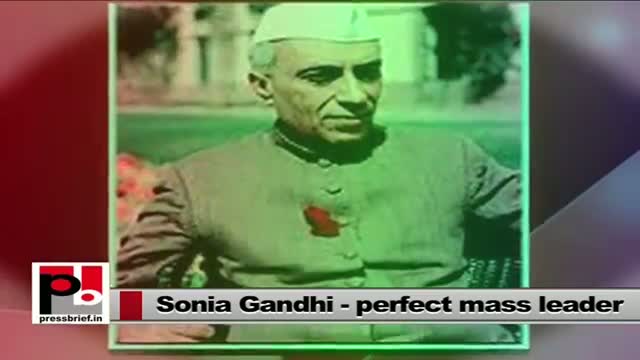 Watch Sonia Gandhi addressing Rajiv Gandhi Sadbhavana award function Video