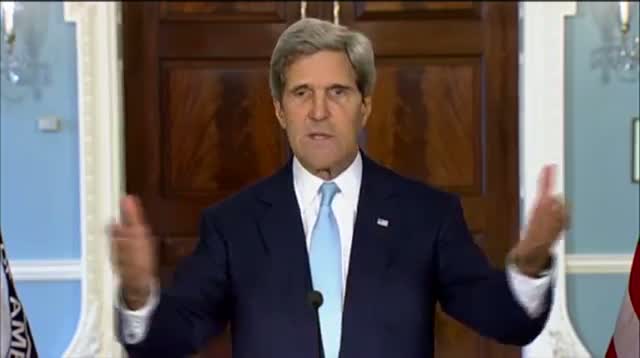 Watch Kerry: 'This Crime' Matters to U.S. Credibility Video