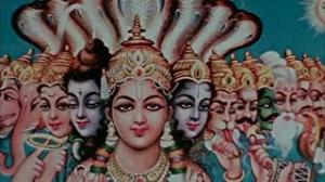 Watch Ambe Jagdambe Mata - Bollywood Devotional Song - Teri Pooja Kare Sansar (1985) Video