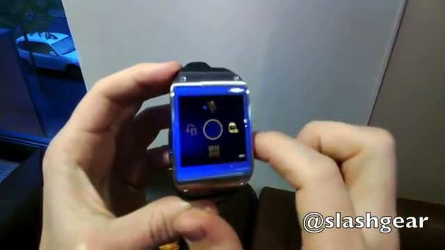 Watch Samsung Galaxy Gear smartwatch hands-on Video