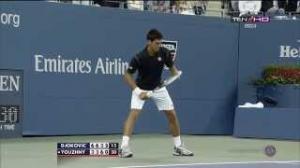 Watch Novak Djokovic vs Mikhail Youzhny Match Point Quarterfinals US OPEN 2013 Video