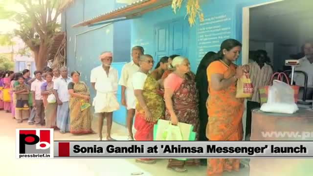Watch Sonia Gandhi's focus - socio-economic development and empowerment of women Video