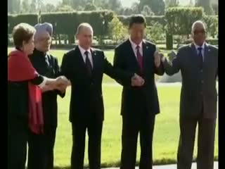 Watch PM with the BRICS leaders Video