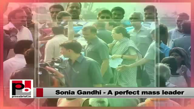Watch Sonia Gandhi's dream: a hunger-free India Video