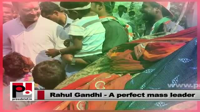 Watch Rahul Gandhi - a leader who always stresses for inclusive growth Video