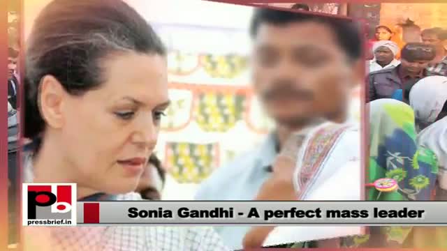 Watch Sonia Gandhi's focus - empowerment and safety of the women Video