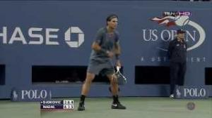 Watch Rafael Nadal Toughest 3rd Set Point US OPEN Finals 2013 Video