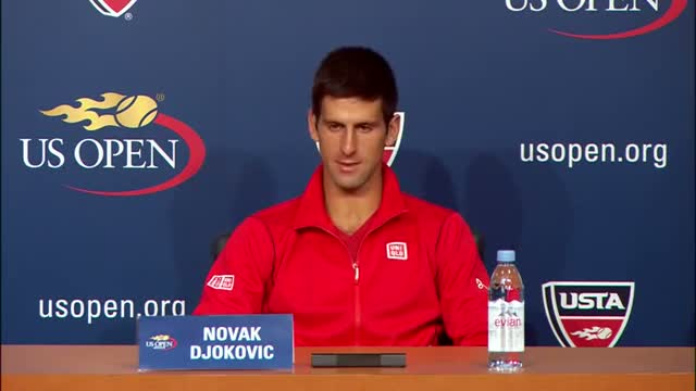 Watch 2013 US Open: Novak Djokovic Press Conference Video