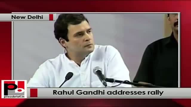 Watch Rahul Gandhi speaks at the function to hand over ownership papers in Delhi resettlement colonies Video