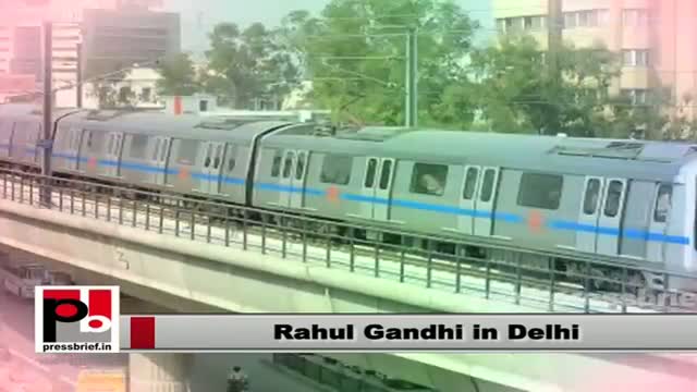 Watch Rahul Gandhi hands over ownership rights in 45 Delhi resettlement colonies Video