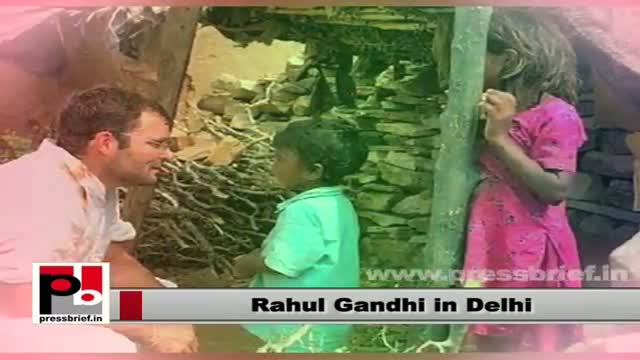 Watch Rahul Gandhi speaks after conferring freehold rights in 45 resettlement Delhi colonies Video