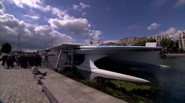 Watch World's Largest Solar Boat Completes Voyage Video