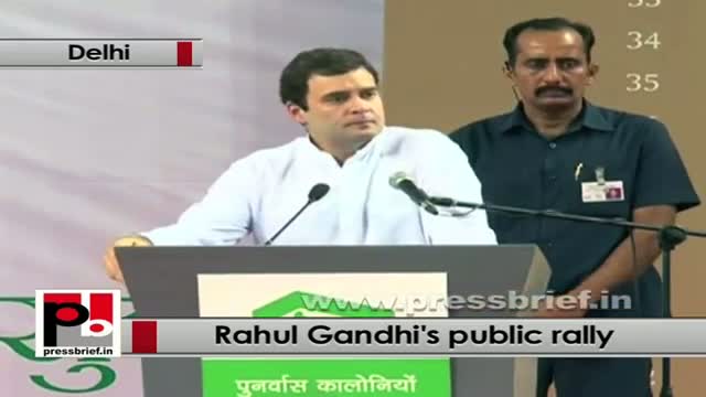 Watch Rahul Gandhi extends full support for overall development in Delhi Video