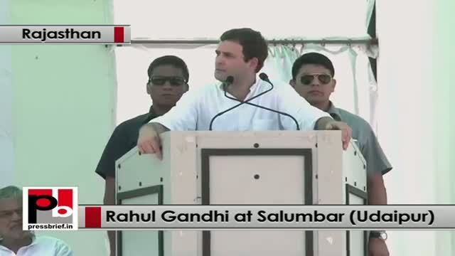 Watch Rahul Gandhi in Rajasthan vows to fight for people's rights Video