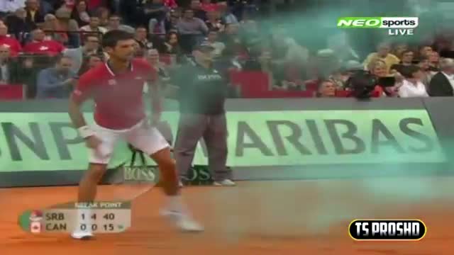 Watch Novak Djokovic Vs Vasek Pospisil SEMI FINAL DAVIS CUP 2013 Video