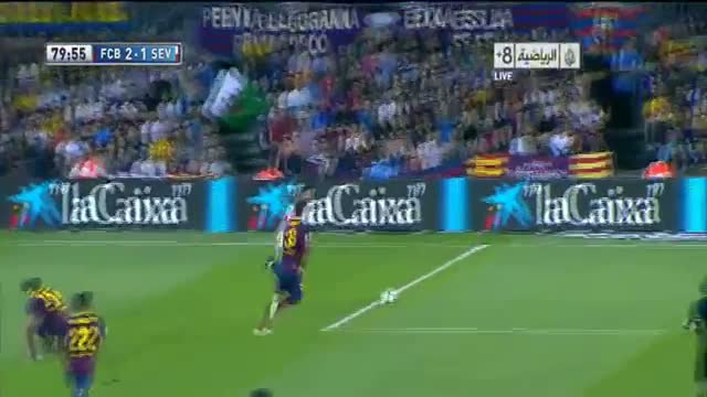 Watch FC Barcelona Vs Sevilla 3-2 2013 Goals & Highlights (14-9-2013) HD Video
