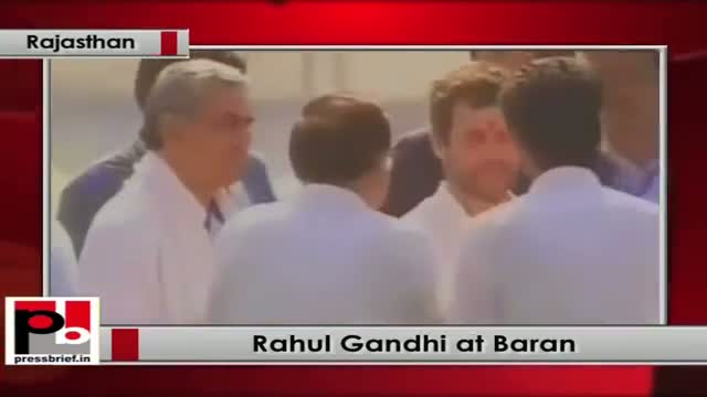 Watch Rahul Gandhi reaches Baran (Rajasthan) to address Congress rally Video