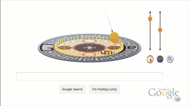 Watch Google Honors LÃ©on Foucault With a Doodle on His 194th Birthday - GDoodlesMania Video