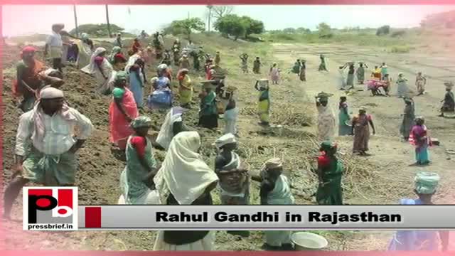 Watch Rahul Gandhi in Rajasthan: Congress is committed to ensure welfare of the poor Video