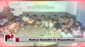 Watch Rahul Gandhi in Rajasthan: Food Security Bill ensures that no one sleeps hungry in our country Video