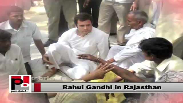 Watch Rahul Gandhi in Rajasthan recalls Rajiv Gandhi and his Panchayati Raj system Video