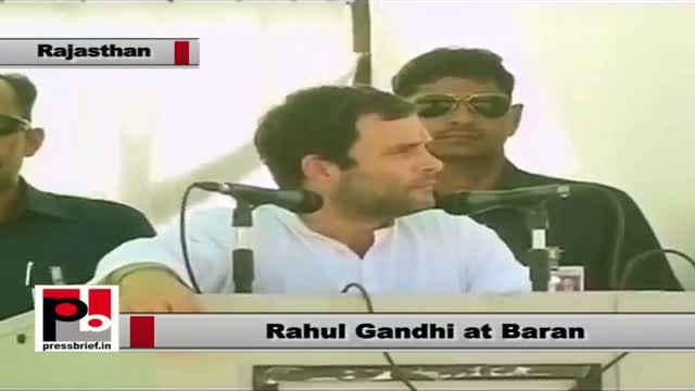 Watch Rahul Gandhi in Baran (Rajasthan): Congress policies are based on poor people's dreams Video